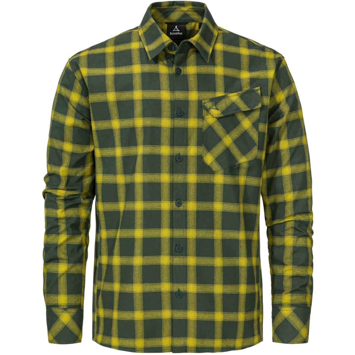 Style Poplar Herren Hemd Gelb_5455 | 54