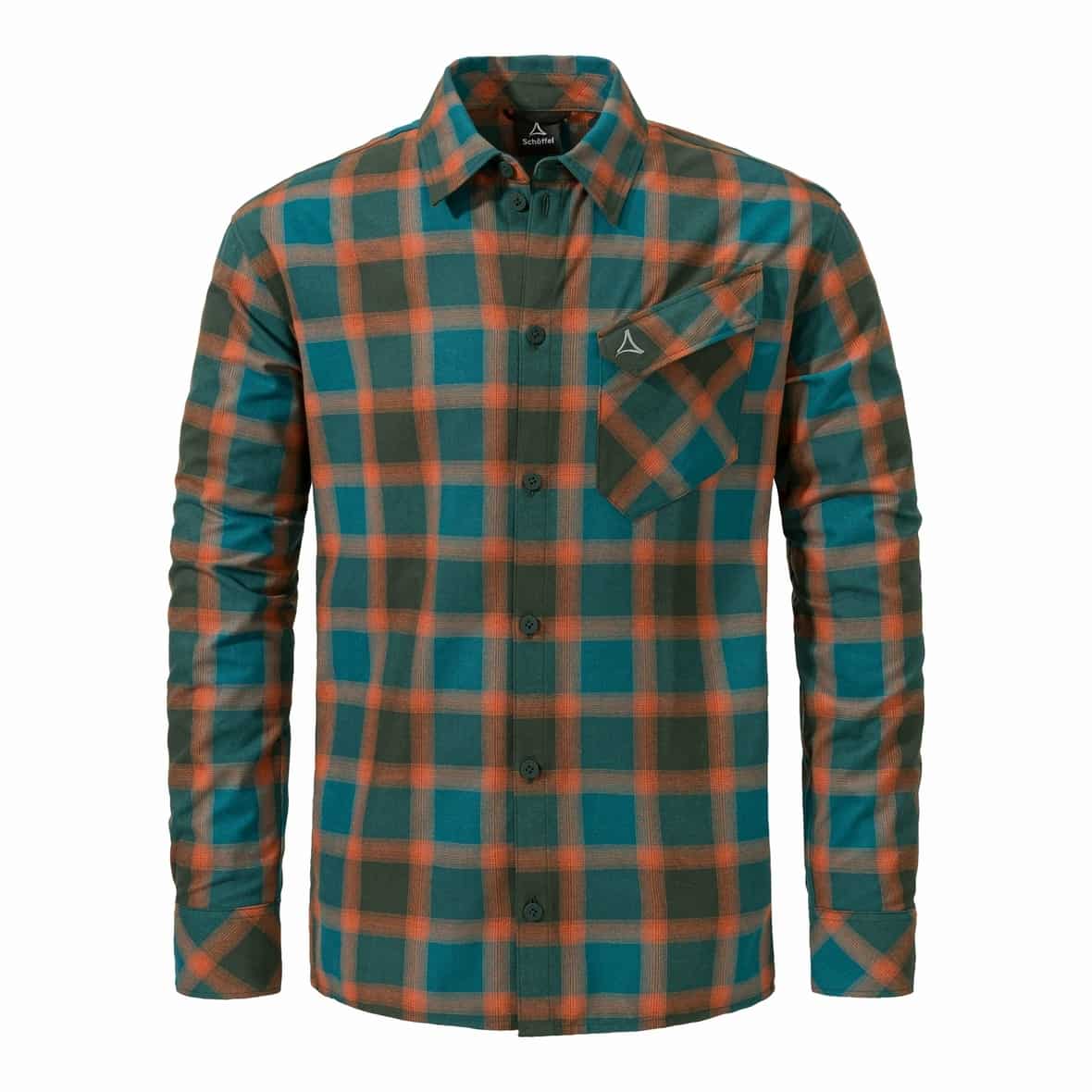 Schöffel Shirt Style Poplar MNS Herren (Dunkelgrün 48) Hemden