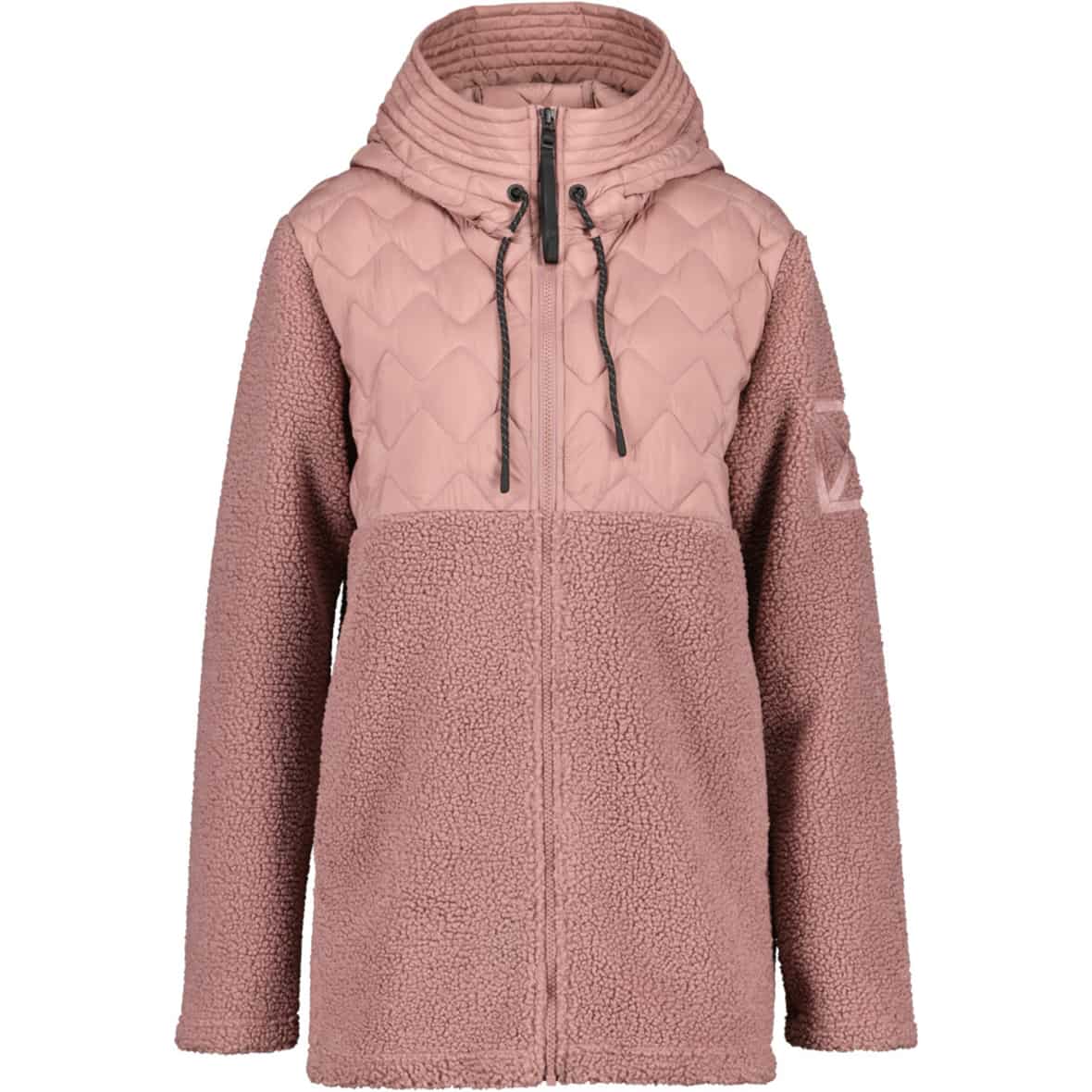 Didriksons Bibi Wns Fullzip Damen (Rosa 38) Kunstfaserjacken