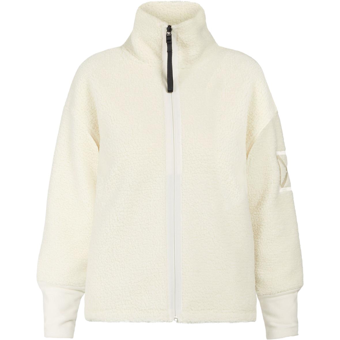 Mella Damen Fleecejacke Weiß_600 | 34