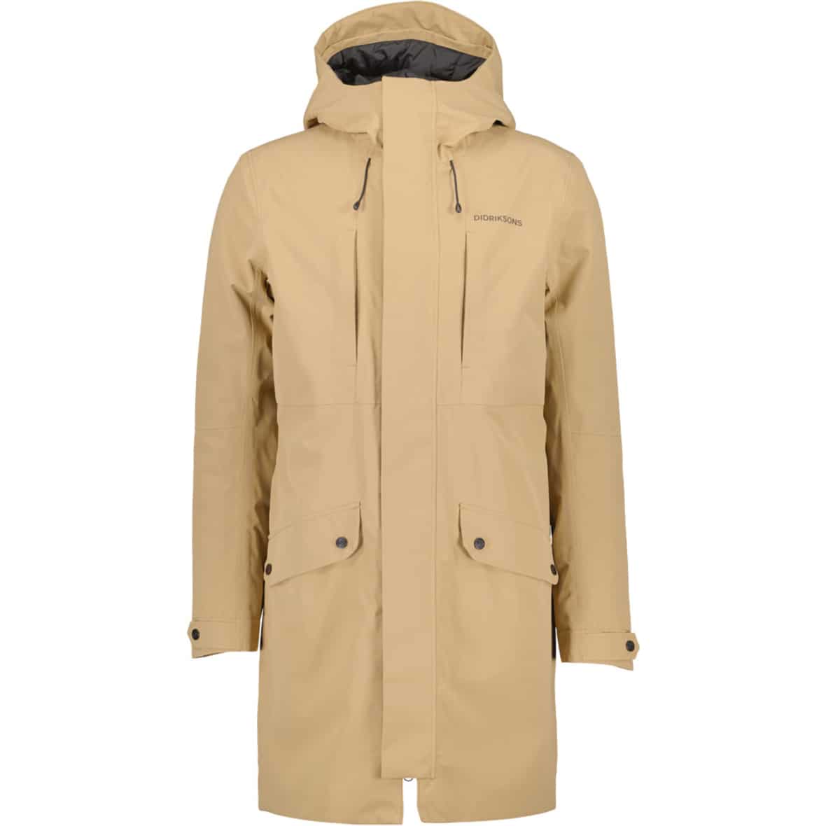 Didriksons Falke Usx Parka Herren (Hellbraun XL) Parka