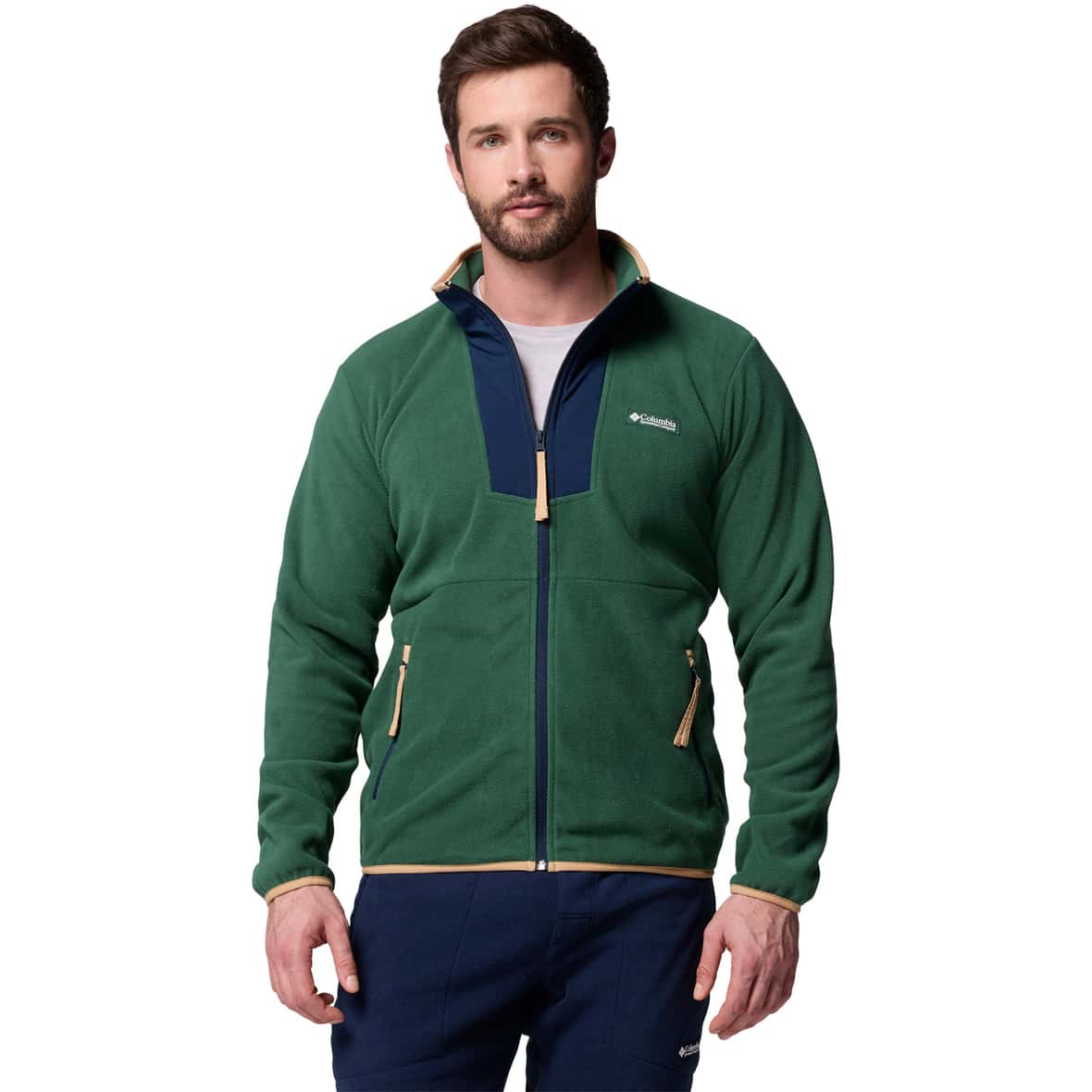 Sequoia Grove Herren Fleecejacke Grün_375 | XL