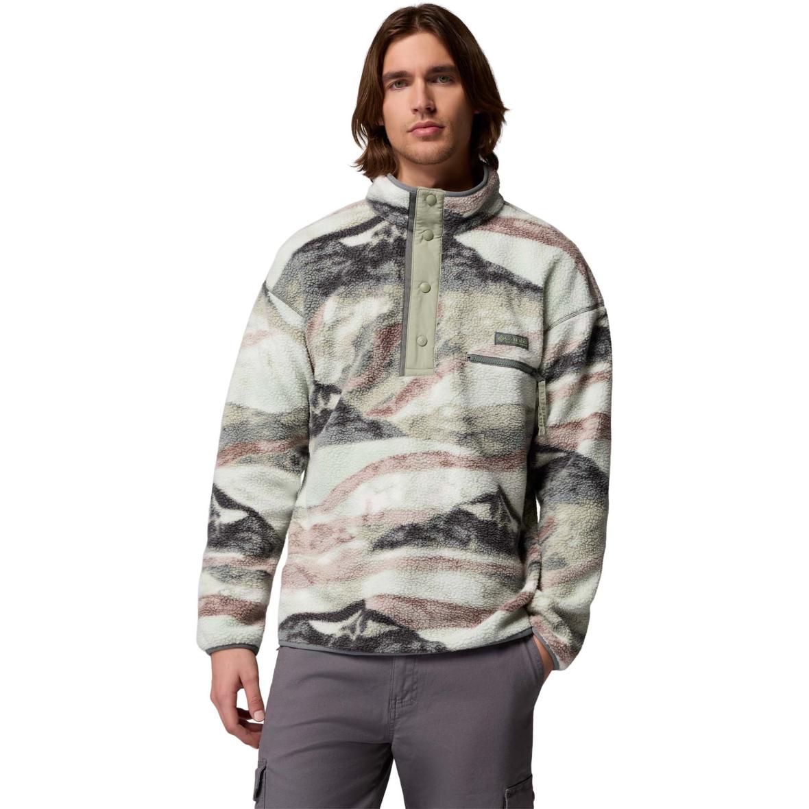 Helvetia II Herren Fleecepullover Grün_344 | L