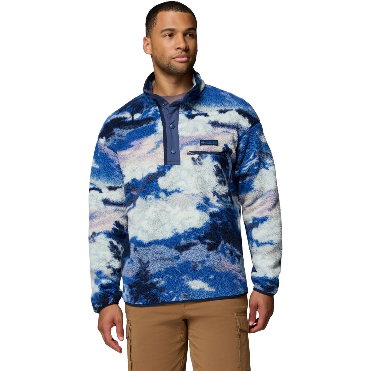 Helvetia II Herren Fleecepullover Dunkelblau_462 | M