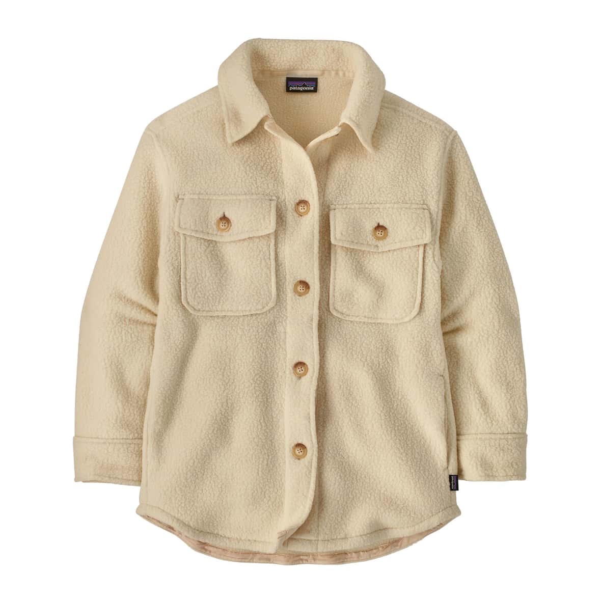 Patagonia Retro Pile Shacket Damen Hemd ( Beige XL Größe,)