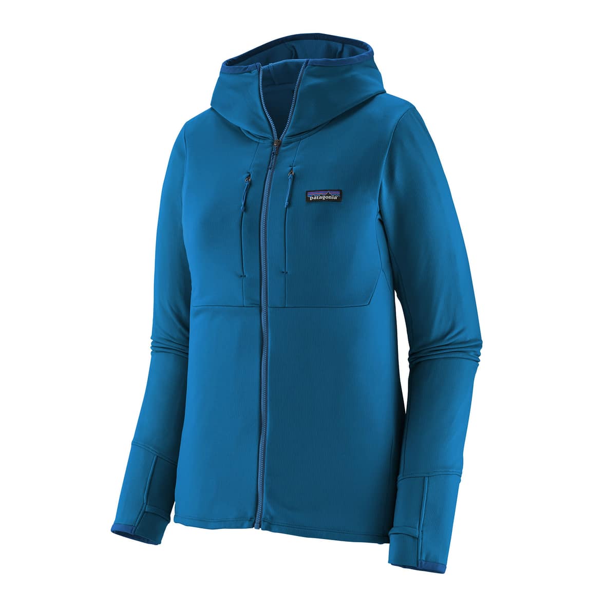 R1 Thermal Full-Zip Hoody Damen Fleecejacke Blau_ENLB | M