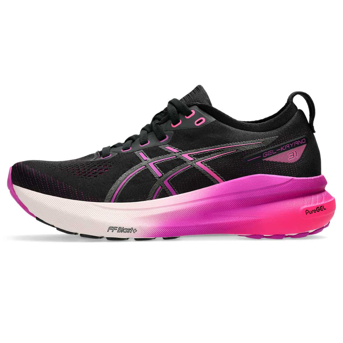 Asics Gel Kayano 31 w Damen (Schwarz 8,5 40 EU) Laufschuhe