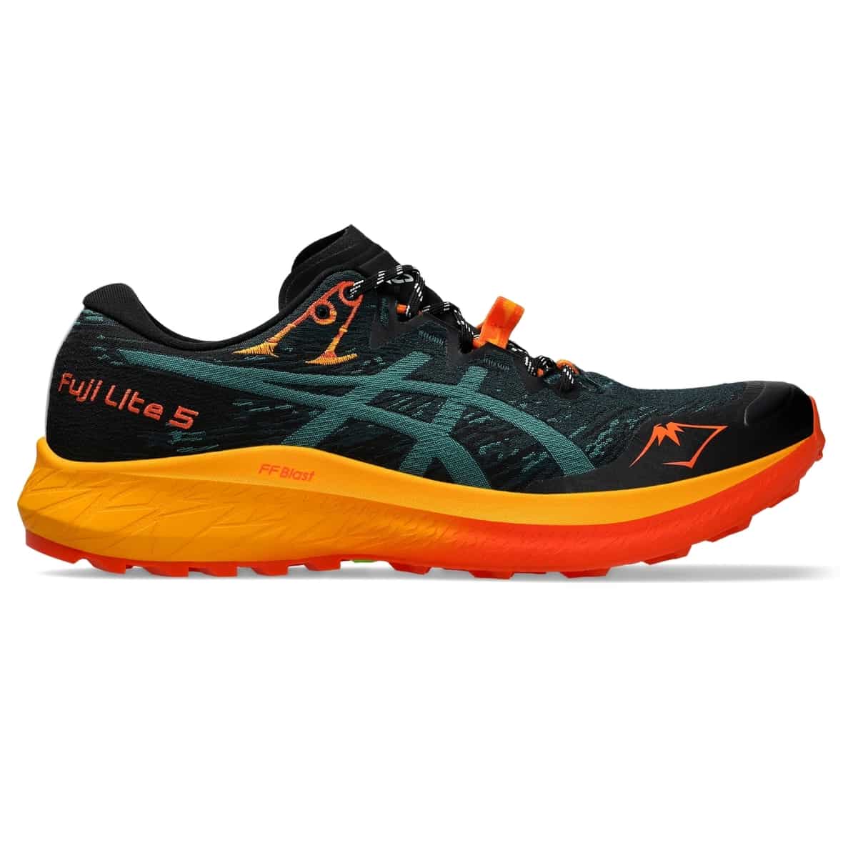 Asics Fuji Lite 5 Herren (Grün 10,5) Laufschuhe