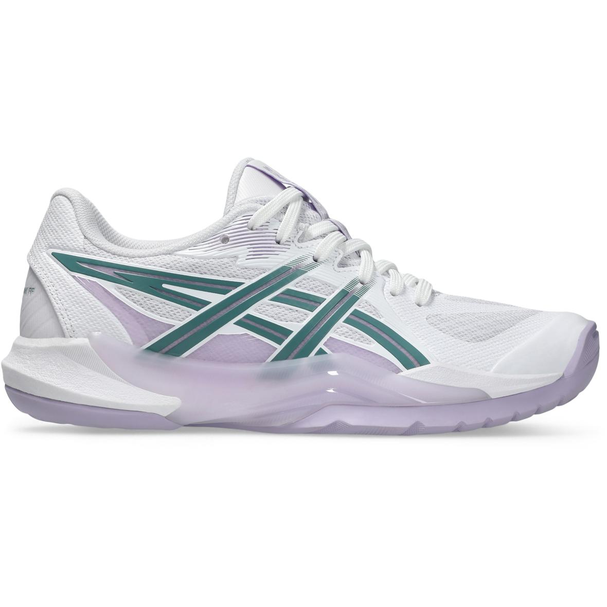 Powerbreak FF Damen Hallenschuhe Weiß_103__WHITE/FOGGY TEAL | 6,5