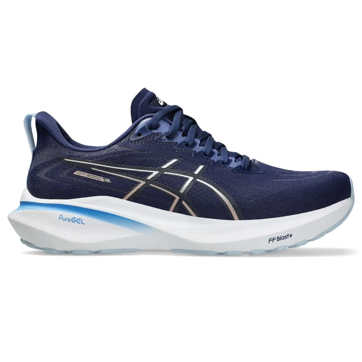 Asics GT 2000 13 w Damen (Dunkelblau 10,5 US) Laufschuhe