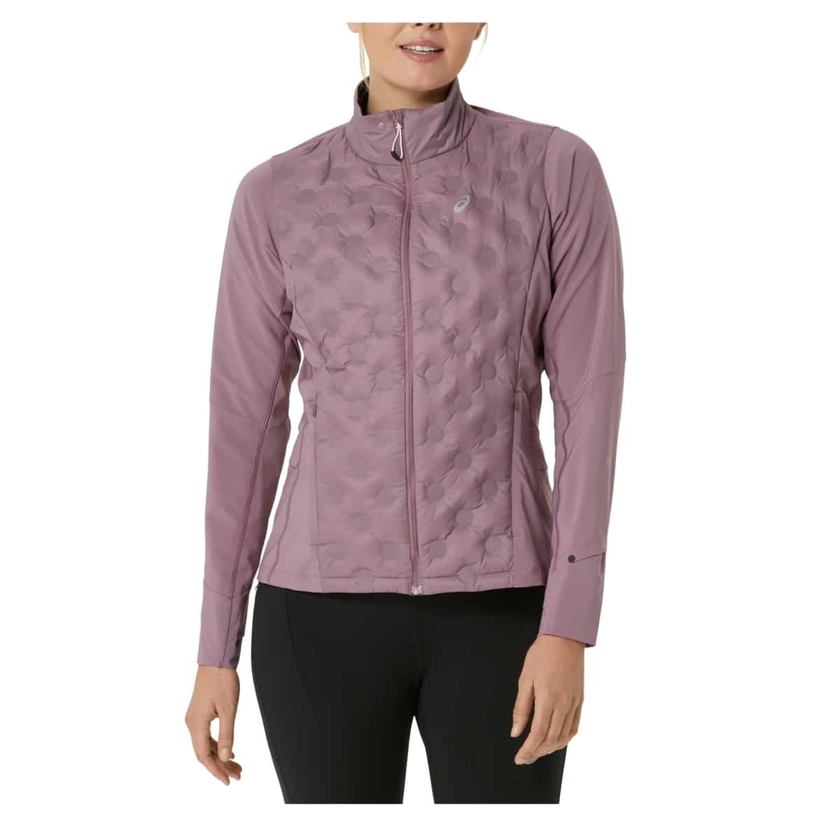 Asics Road Winter Jacke Damen (Pflaume M) Laufjacken