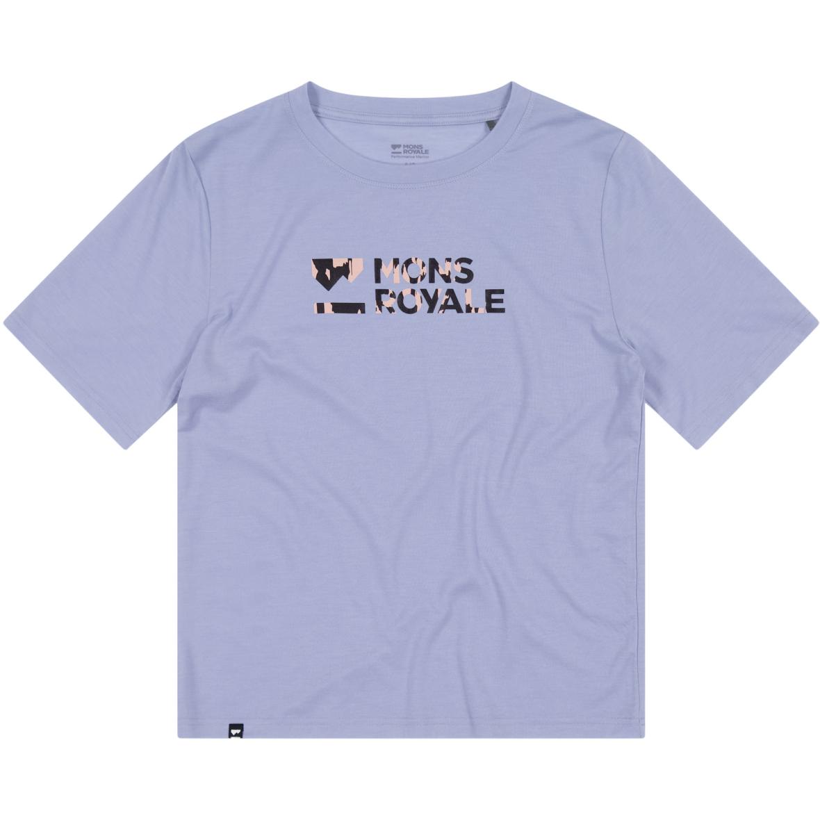 Icon Merino Air-Con Relaxed  Damen T-Shirt Blau_108 | L