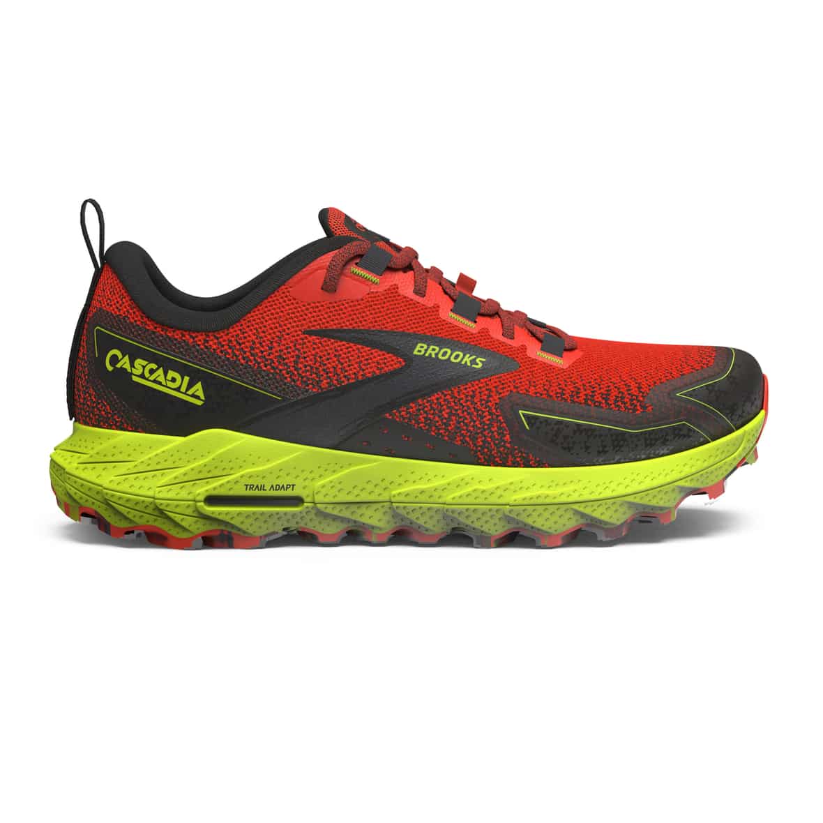 Brooks Cascadia 18 Herren (Rot 10 US, 44 EU) Laufschuhe