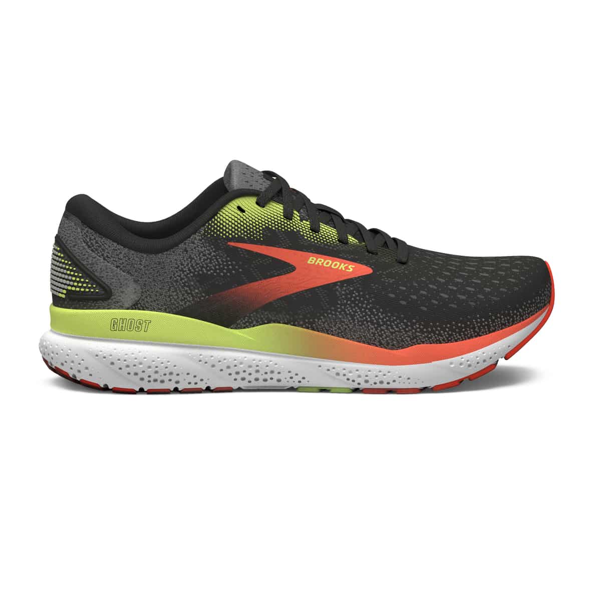 Brooks Ghost 16 (Weite B - schmal) Herren (Schwarz 8 41 EU) Laufschuhe