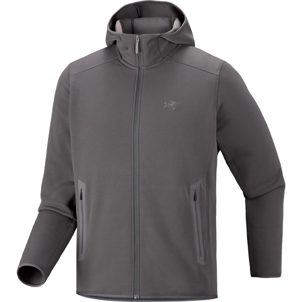 Kyanite Hoody Herren Softshelljacke Grau_002528__GREY | S