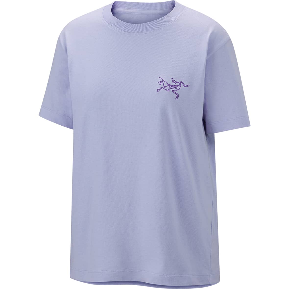 Kragg Cotton Little Bird Crew  Damen T-Shirt Violett_023213 | XS