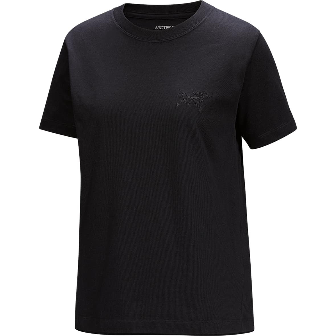 Arcteryx Kragg Cotton Little Bird Crew Damen T-Shirt ( Schwarz XS)