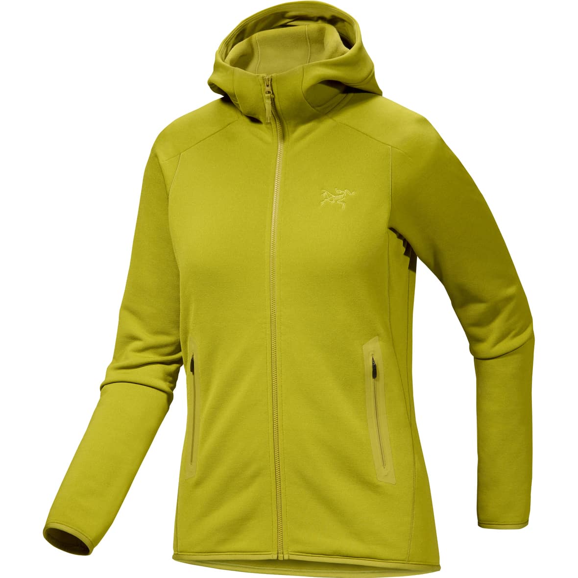 Kyanite Powerstretch Hoody Damen Fleecejacke Lime_022180 | S