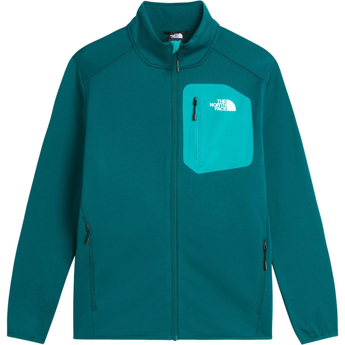 Crest Herren Fleecejacke Grün_S7K | M