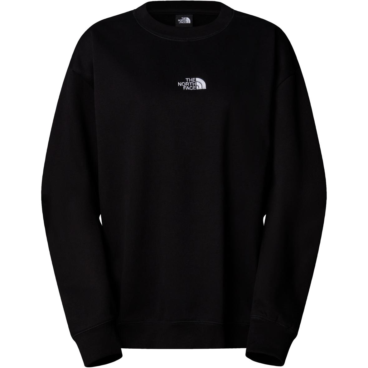 Essential Damen Sweatshirt Schwarz_JK3 | L