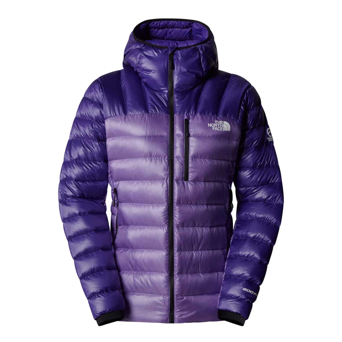 The North Face W Summit Breithorn Hoodie 800 fill Damen (Violett M) Daunenjacken