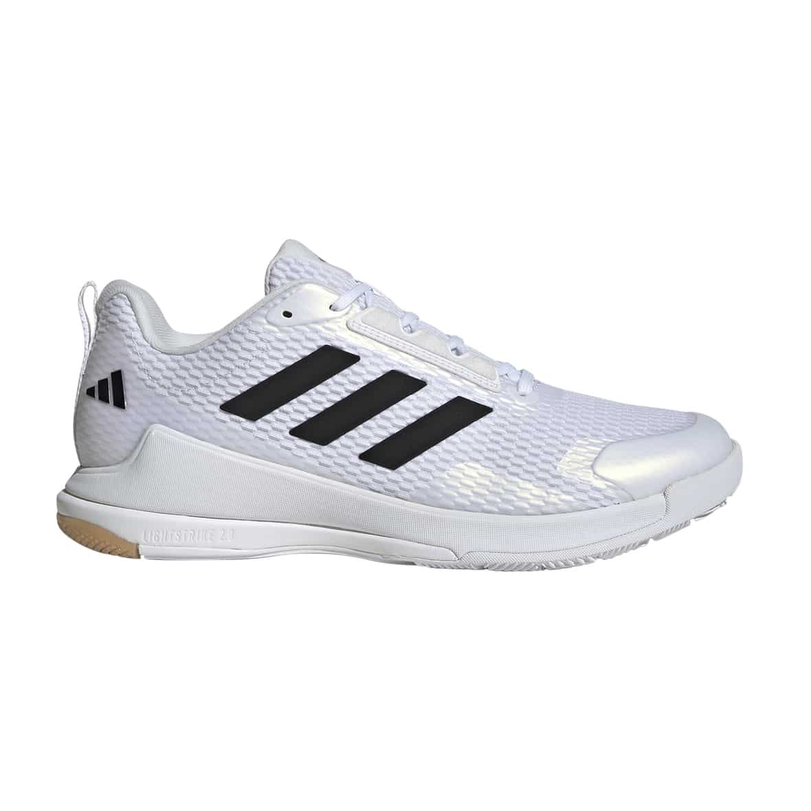 adidas Novaflight 2 M Herren (Weiß 7,5 UK, 41 1/3 EU) Hallenschuhe