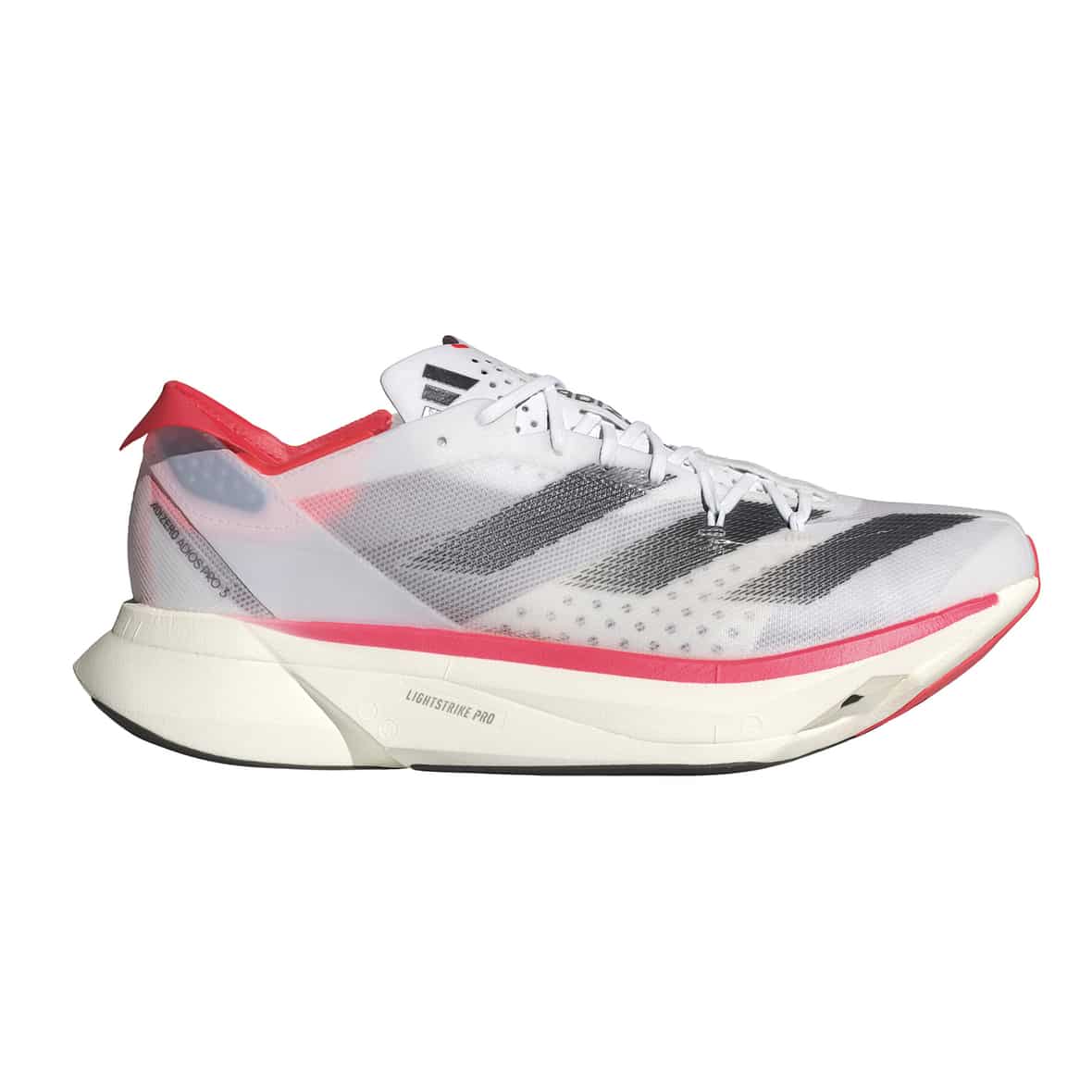 adidas Adizero Adios Pro 3 M Herren (Weiß 12 UK, 47 1/3 EU) Laufschuhe