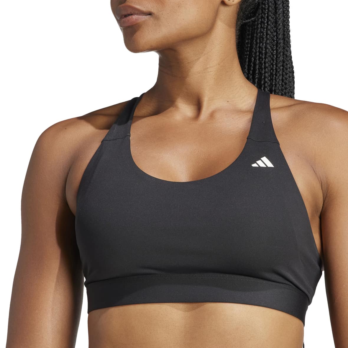 adidas Ultimate Medium Support Bra Damen (Schwarz S/AC) Fitnessbekleidung