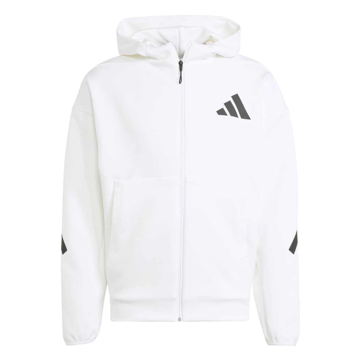 adidas M ZNE Full-Zip Herren (Weiß XL) Hoodies