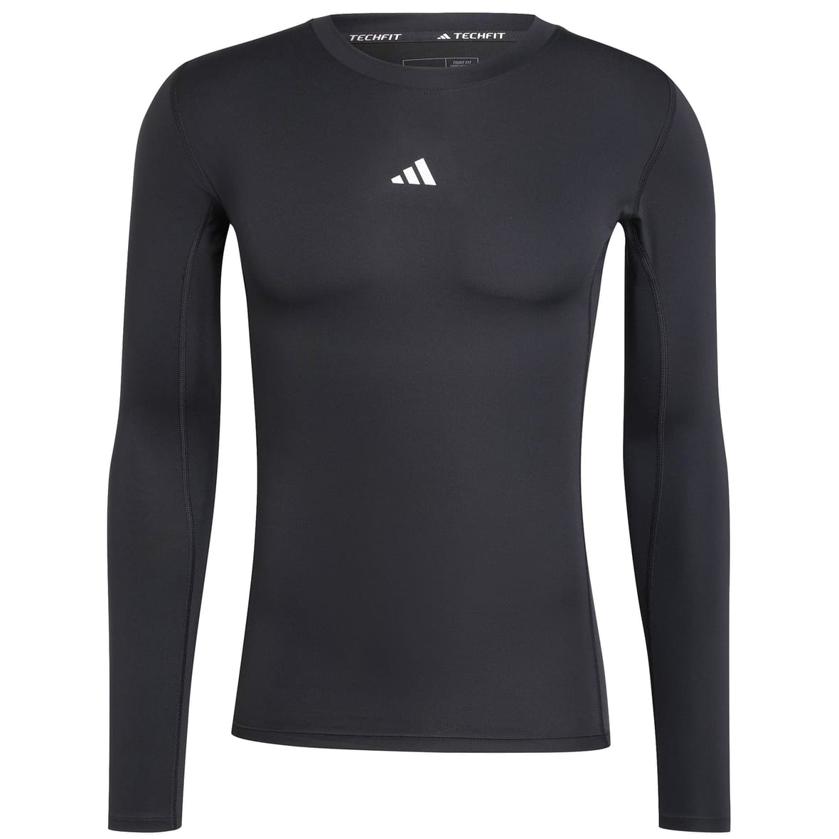 Techfit Herren Longsleeve Schwarz_000__BLACK | M