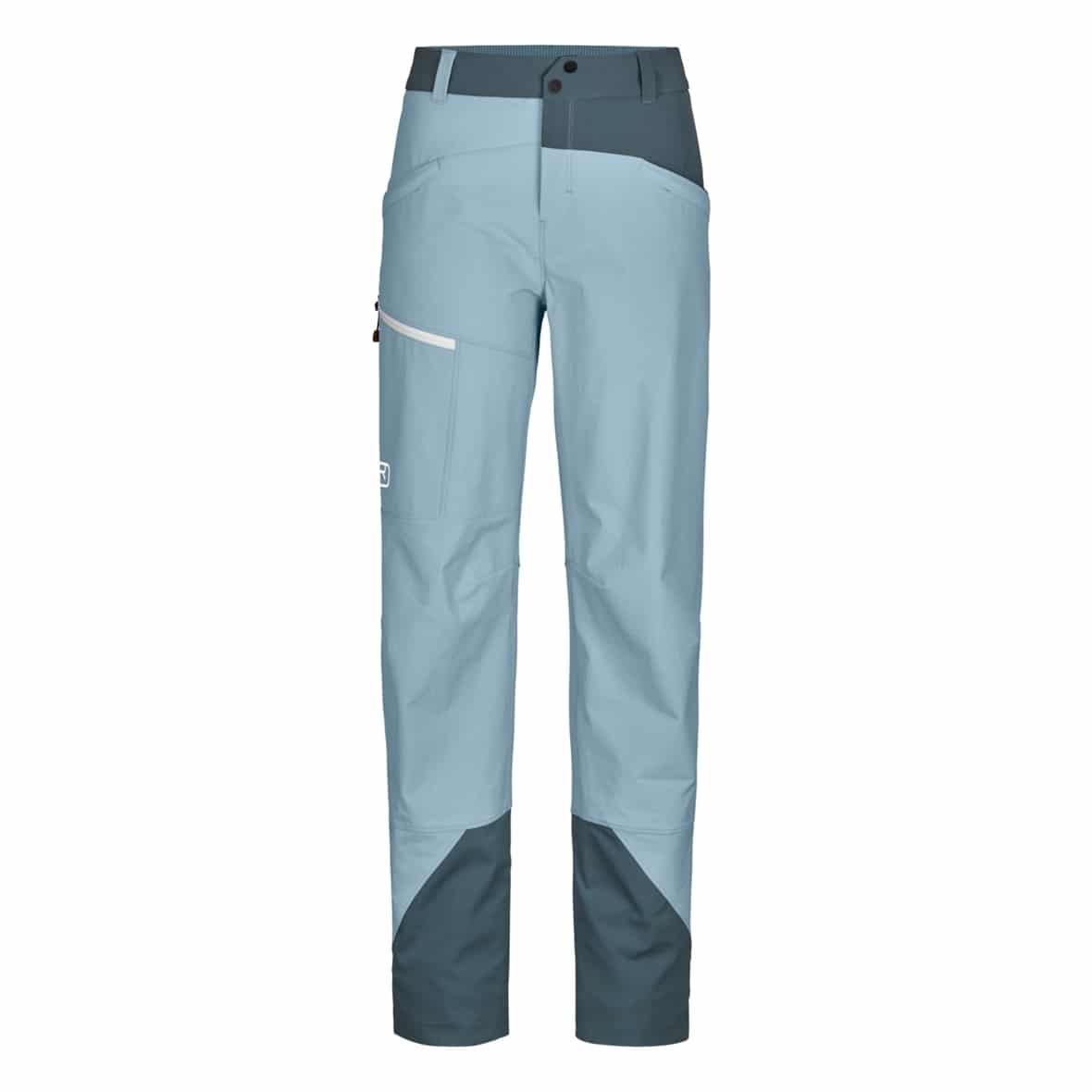 Ortovox Mondeval Softshell Pants W Damen (Hellgrau S) Gore-Tex-Hosen