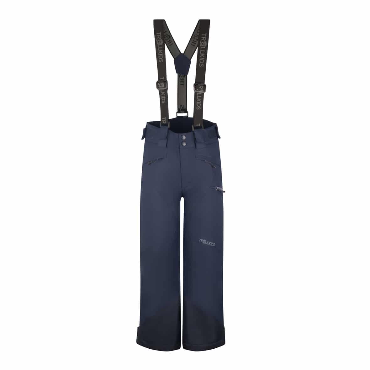 Trollkids Kinder Kids Kongsberg Ski Pant (Dunkelblau 140) Skihosen