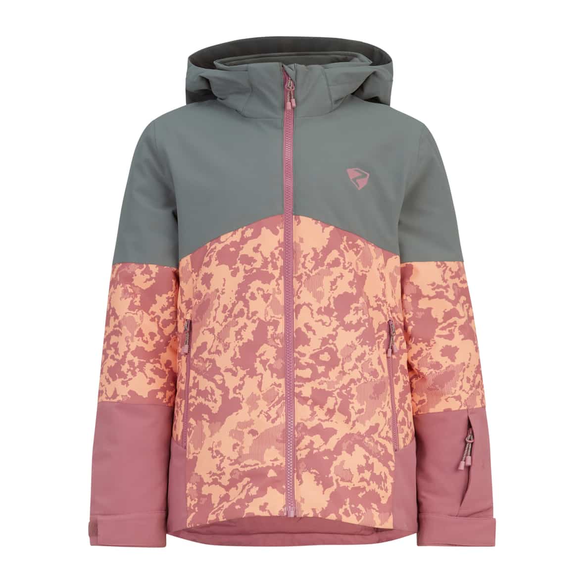 Ziener Kinder AMAJA jun (jacket ski) (Rosa 176) Skibekleidung