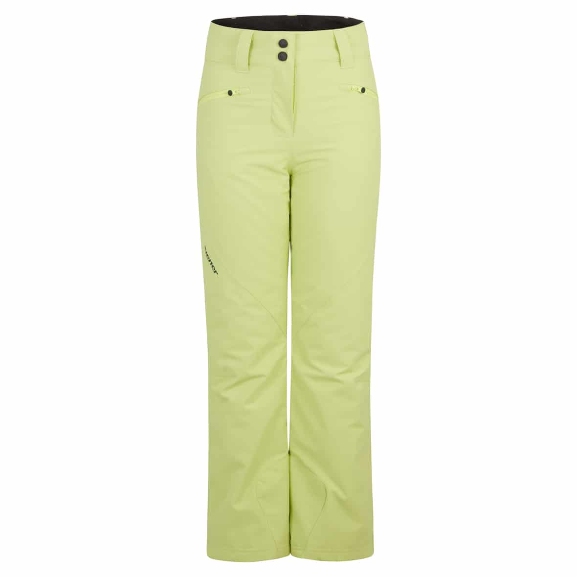 Ziener Kinder ALIN jun (pants ski) (Lime 128) Skibekleidung