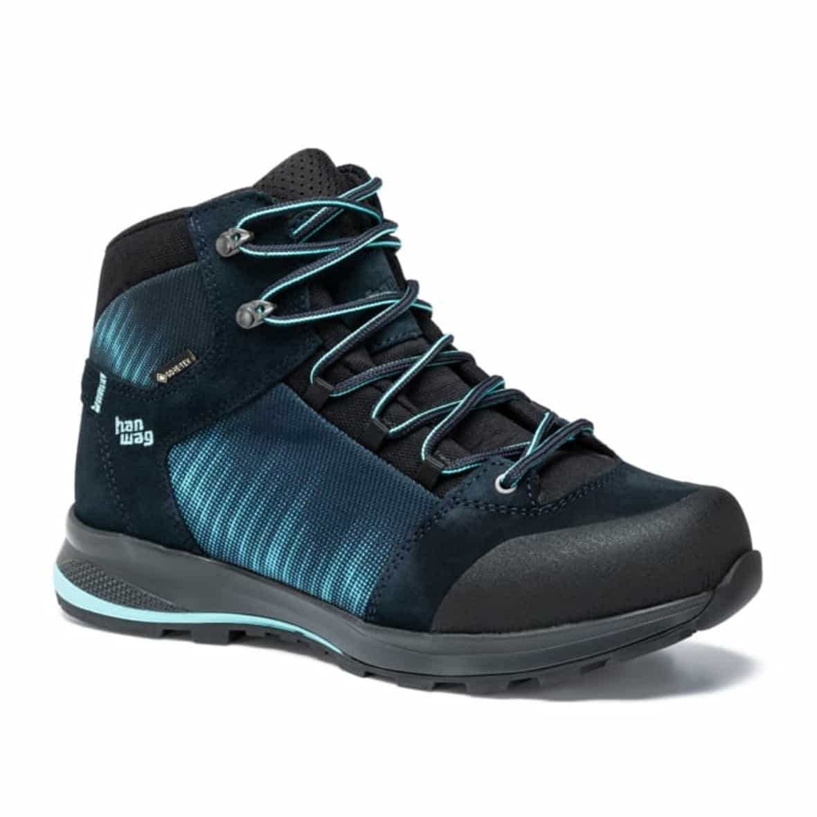 Hanwag Klarsby Bunion Lady GTX Damen (Dunkelblau 8)  Typ AB (Leichtwanderstiefel) Wanderschuhe