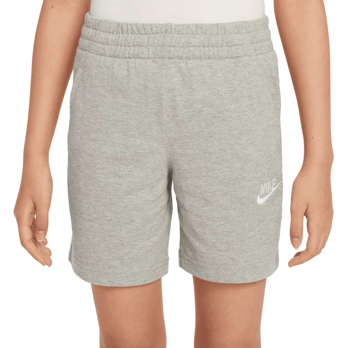 Sportswear Club Kinder Shorts Grau_063__DK GREY HEATHER/WHITE | S