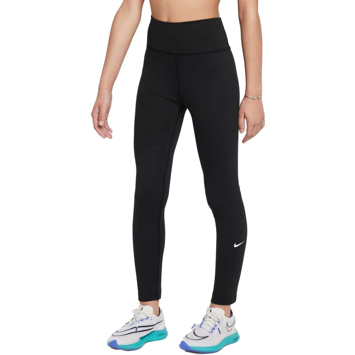 Dri-Fit One  Kinder Leggings Schwarz_010__BLACK/WHITE | S