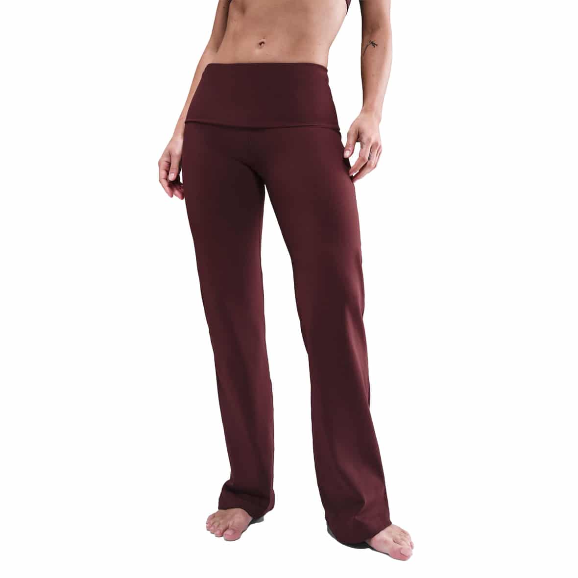 Dri-Fit One Damen Trainingshose Pflaume_652__BURGUNDY CRUSH | S