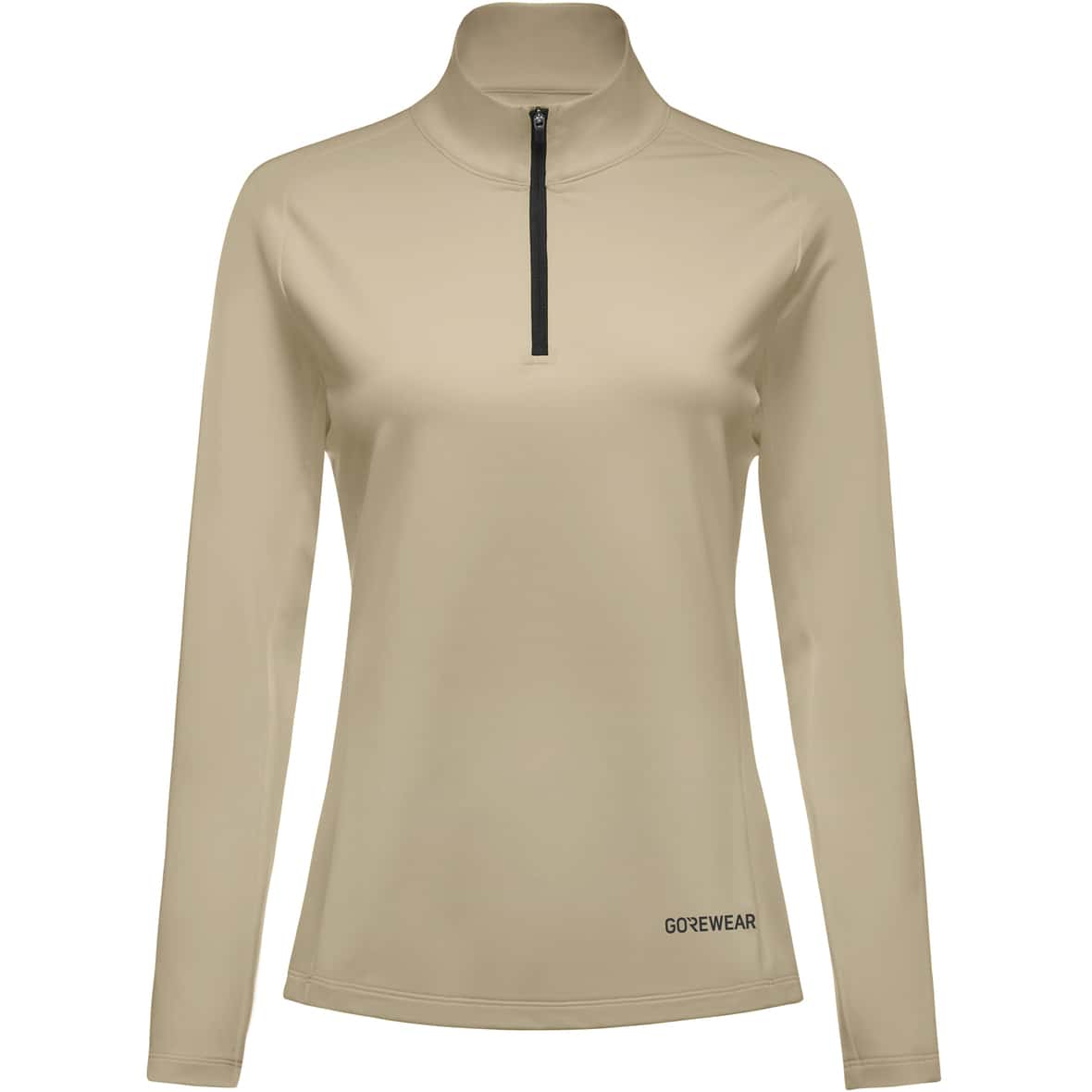 Everyday 1/4-Zip Damen Laufshirt Beige_BG00 | XS