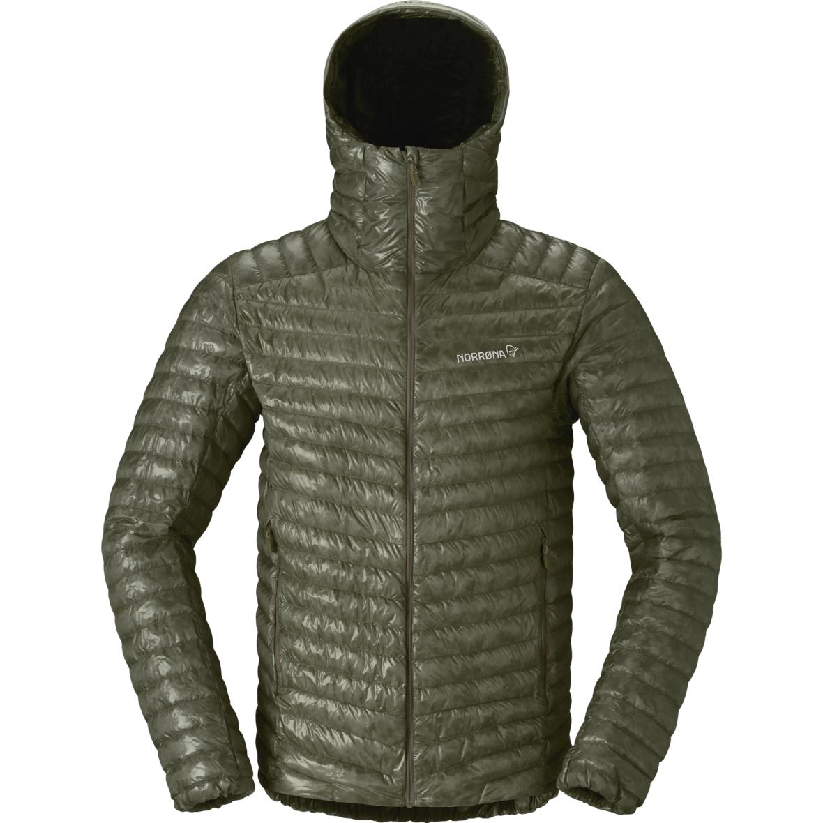trollveggen down800 super light  Herren Daunenjacke Grün_3011 | S