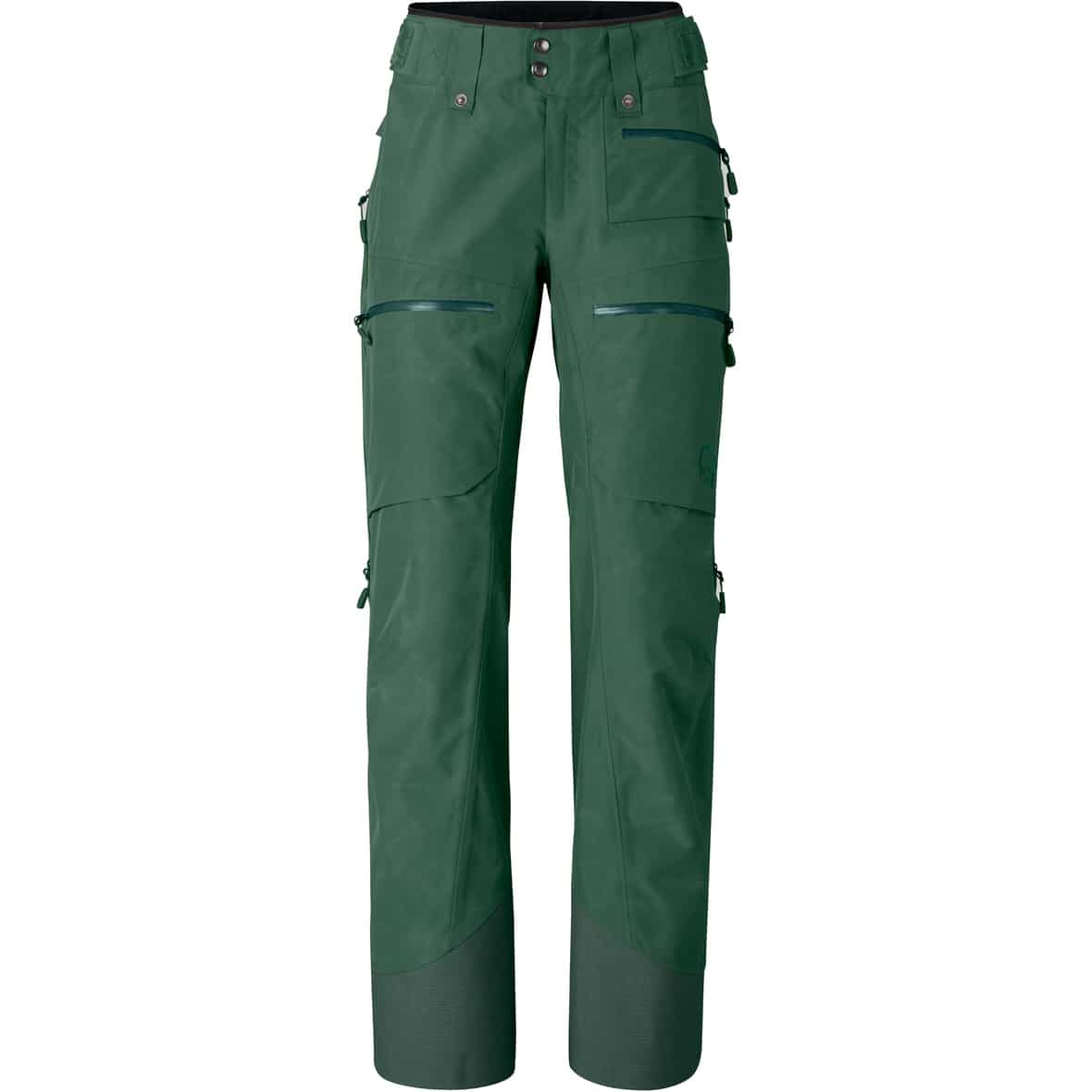 lofoten GORE-TEX 3L Insulated Damen Hardshellhose Dunkelgrün_3663 | XS