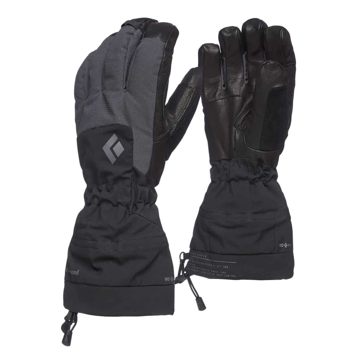 Black Diamond Soloist Gloves BD.dry ( Schwarz L Größe,)