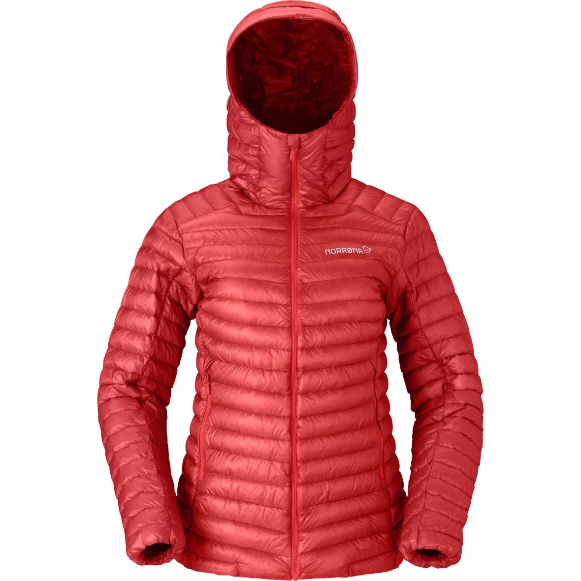Trollveggen Down100 Super Light  Damen Daunenjacke Rot_5665 | XS
