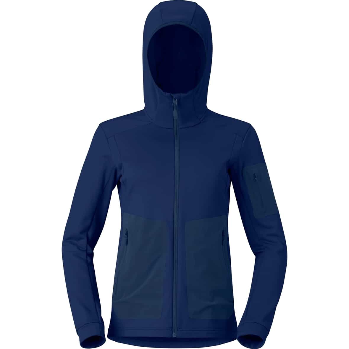 Norröna falketind warm2 stretch Hood W's Damen (Dunkelblau M) Kunstfaserjacken