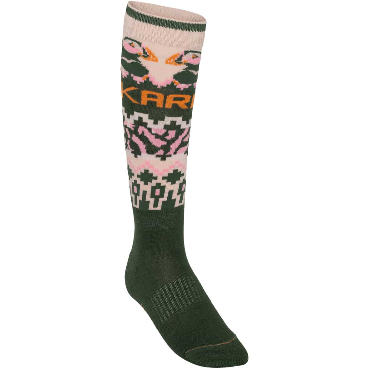 Johanne Damen Socken Dunkelgrün_THY | 40-41