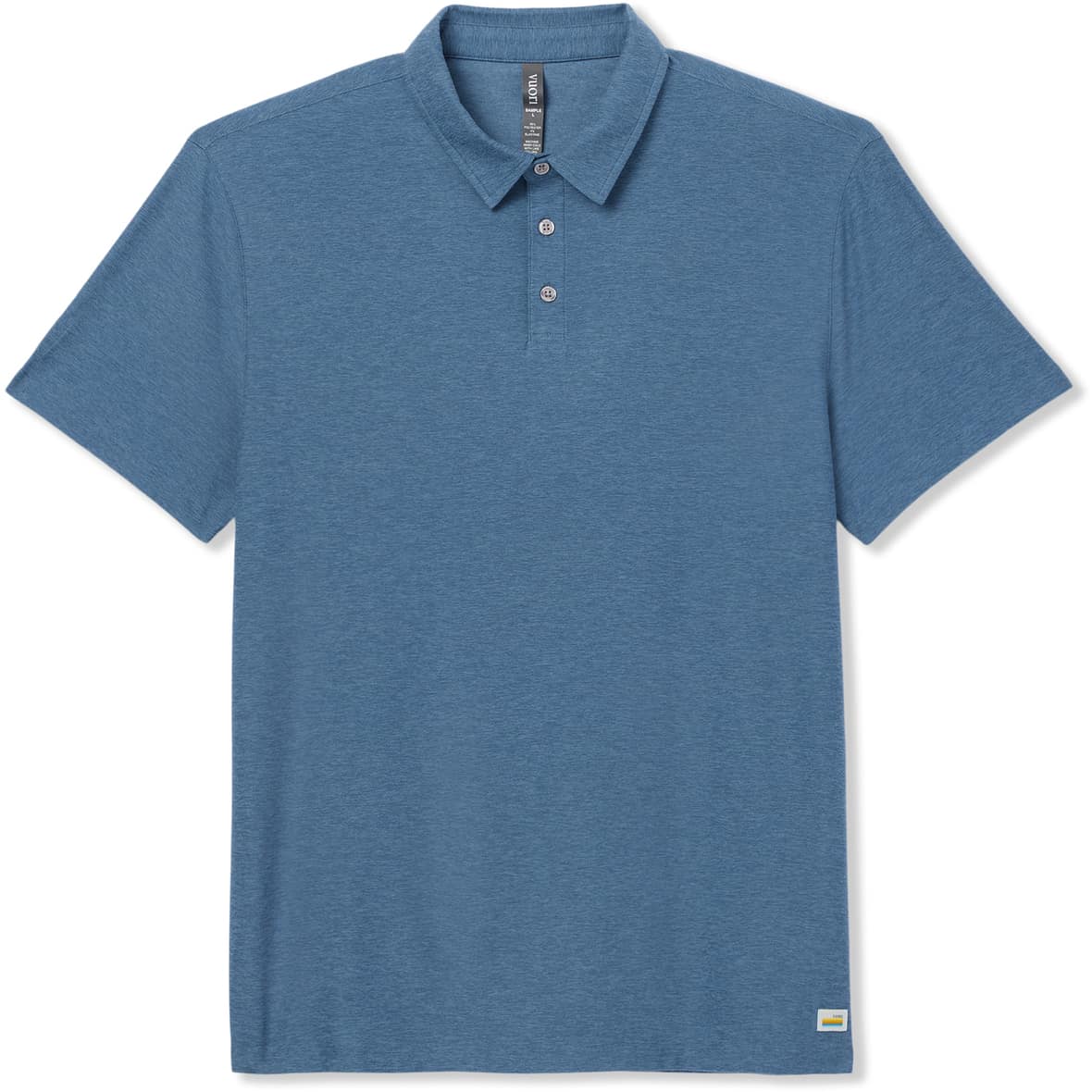 VUORI Strato Tech Polo Herren T-Shirt (Blau L) T-Shirts