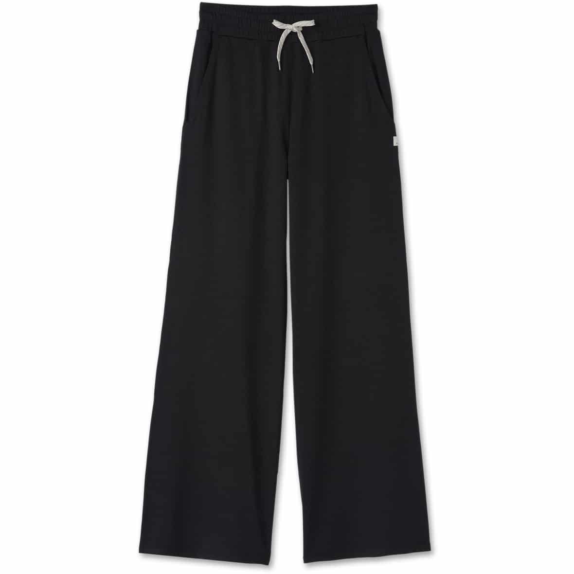 Halo Essential Wideleg Damen Trainingshose Schwarz_HBK | XS