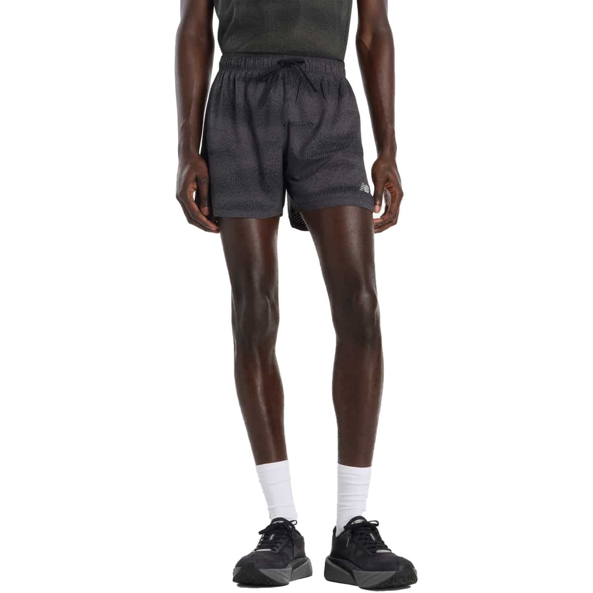 RC Printed 5" Herren Laufshorts Schwarz_BGR | M