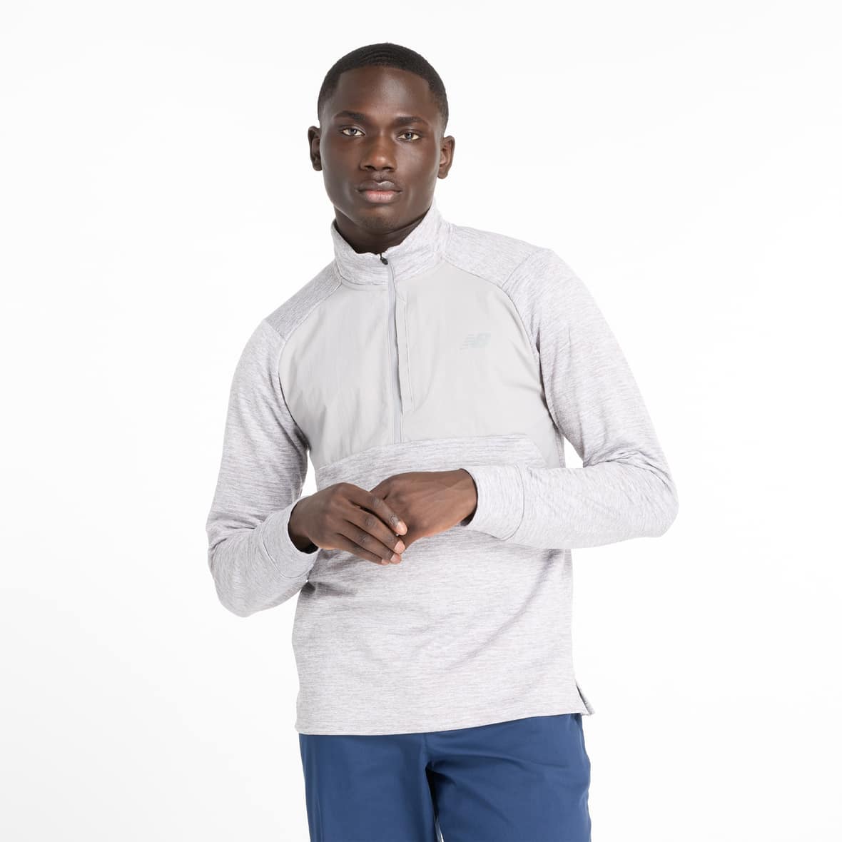 Athletics Heat Grid  Herren Laufshirt Grau_AG__ATHLETIC GREY | L