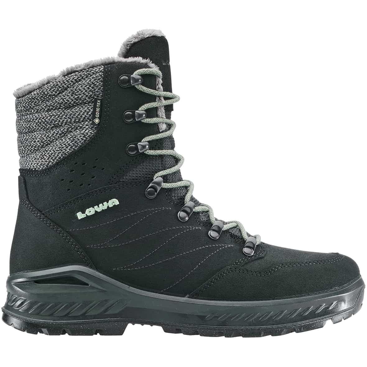 Lowa Nabucco Damen Winterschuhe (Schwarz 4,5 37,5 EU)